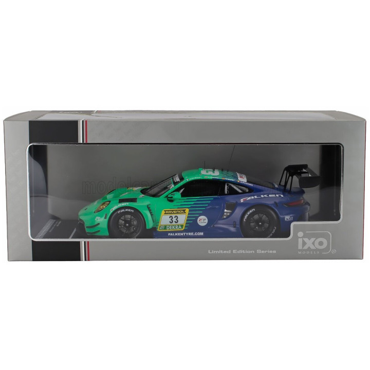 IXO MODELS PORSCHE 911 992 GT3 R TEAM FALKEN MOTORSPORTS N 33 24h NURBURGRING 2024 JULIEN ANDLAUER - KLAUS BACHLER - SVEN
