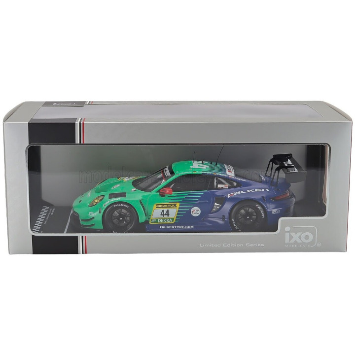 IXO MODELS PORSCHE 911 992 GT3 R TEAM FALKEN MOTORSPORTS N 44 24h NURBURGRING 2024 JOEL ERIKSSON - TIM HEINEMANN - NICO MENZEL