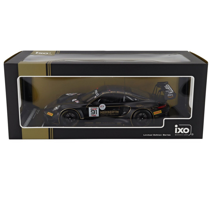 IXO MODELS PORSCHE 911 992 GT3 R 4.2L TEAM HERBERT MOTORSPORT N 92 24h SPA 2025 TIM HEINEMANN - ROLF INEICHEN - JOEL STURM