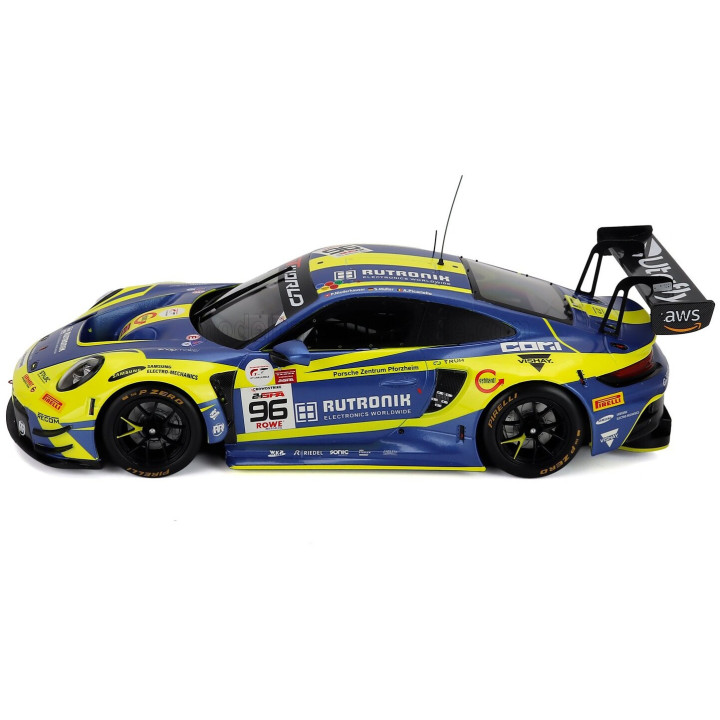 IXO MODELS PORSCHE 911 992 GT3 R TEAM RUTRONIK RACING N 96 2nd 24h SPA 2025 ALESSIO PICARIELLO - SVEN MULLER - PATRIC