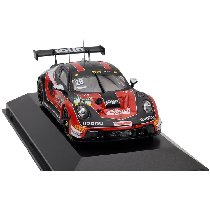 IXO MODELS PORSCHE 911 992 GT3 R TEAM LAND MOTORSPORT N 29 DTM SEASON 2026 BASTIAN BUUS - RED BLACK 1/43