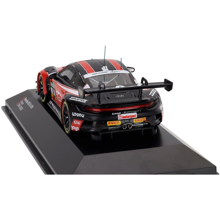 IXO MODELS PORSCHE 911 992 GT3 R TEAM LAND MOTORSPORT N 29 DTM SEASON 2026 BASTIAN BUUS - RED BLACK 1/43