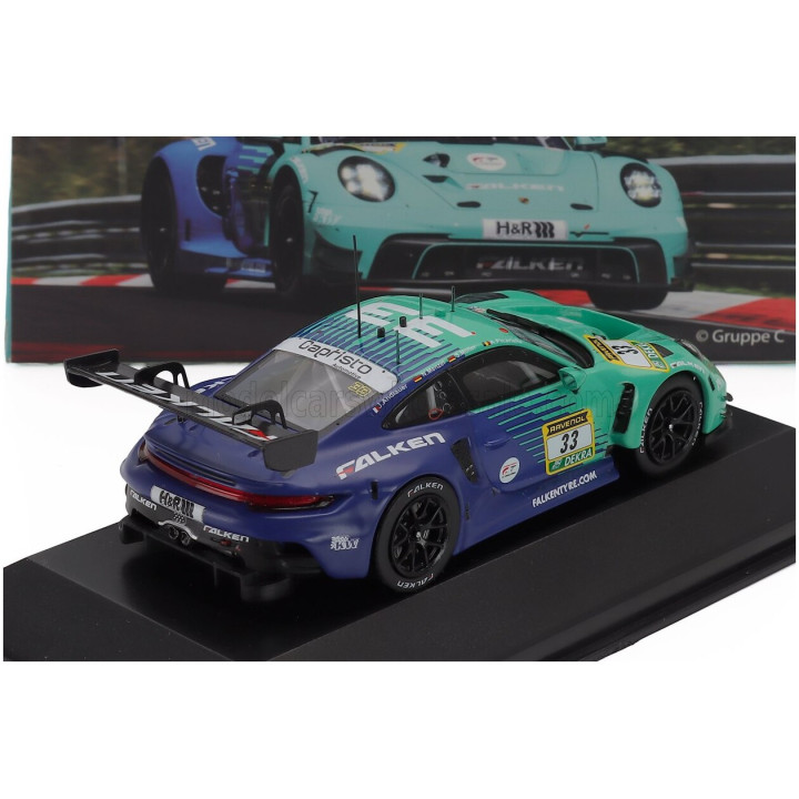 IXO MODELS PORSCHE 911 992 GT3 R TEAM FALKEN MOTORSPORTS N 33 24h NURBURGRING 2025 JULIEN ANDLAUER - NICO MENZEL - SVEN MULLER