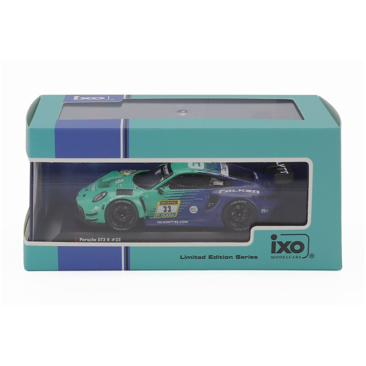 IXO MODELS PORSCHE 911 992 GT3 R TEAM FALKEN MOTORSPORTS N 33 24h NURBURGRING 2025 JULIEN ANDLAUER - NICO MENZEL - SVEN MULLER