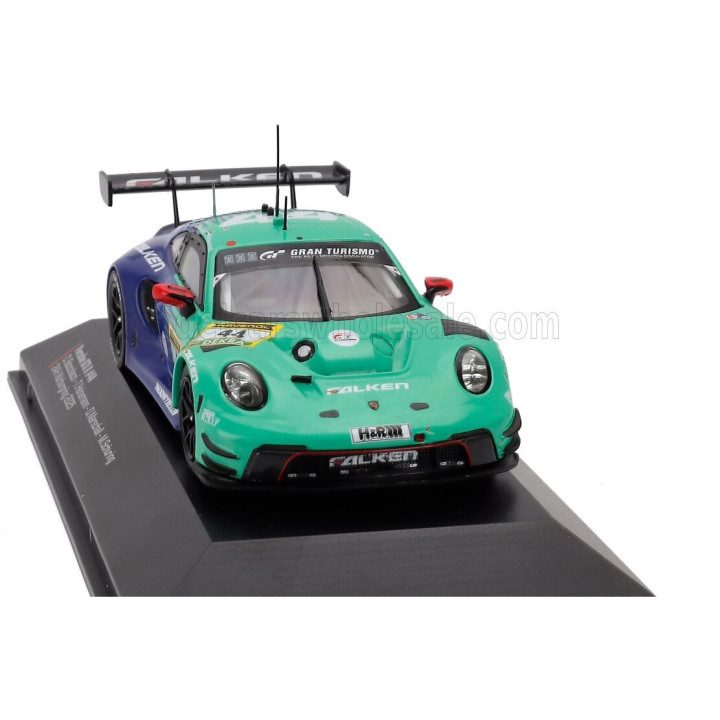IXO MODELS PORSCHE 911 992 GT3 R TEAM FALKEN MOTORSPORTS N 44 24h NURBURGRING 2025 DORIAN BOCCOLACCI - TIM HEINEMANN - DENNIS