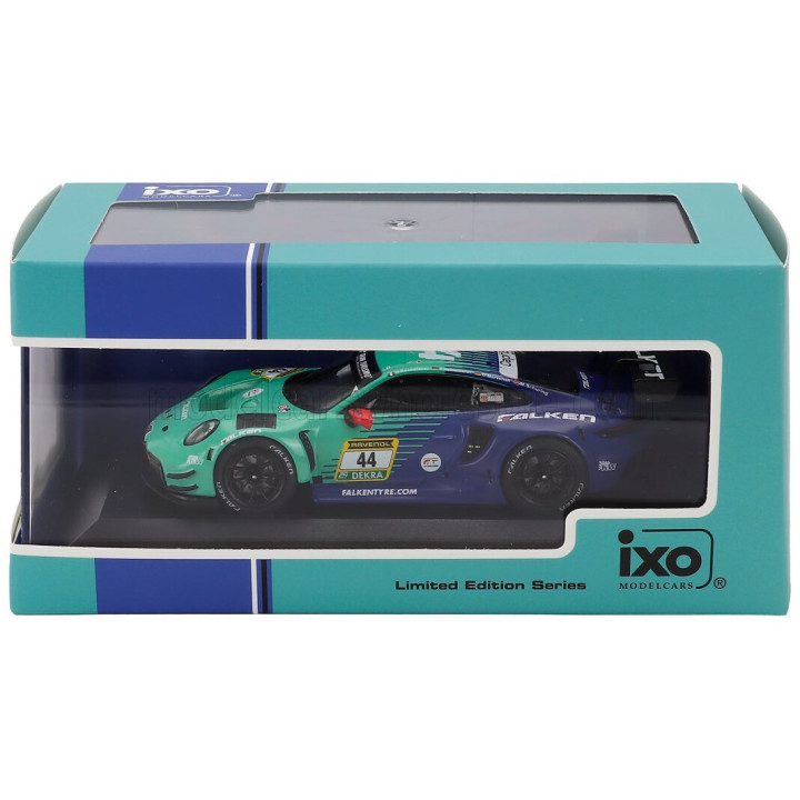 IXO MODELS PORSCHE 911 992 GT3 R TEAM FALKEN MOTORSPORTS N 44 24h NURBURGRING 2025 DORIAN BOCCOLACCI - TIM HEINEMANN - DENNIS