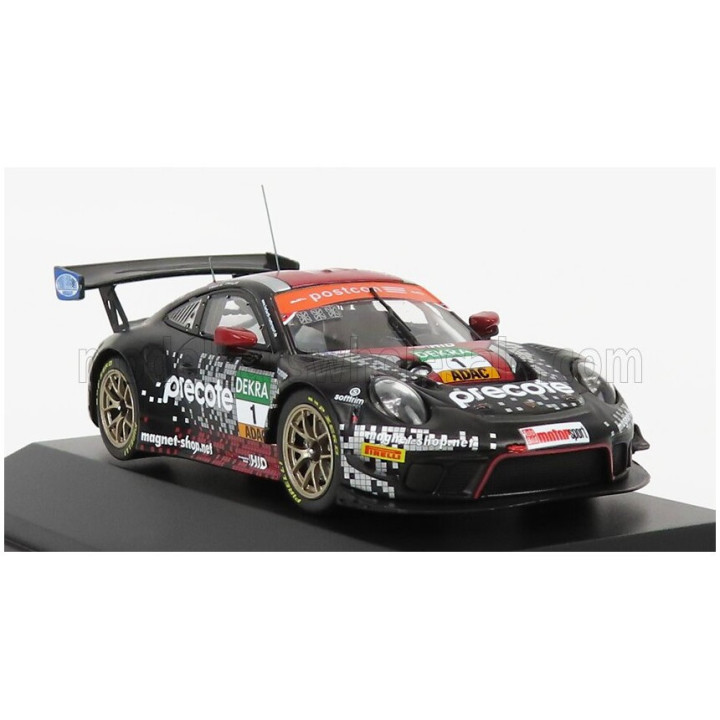 IXO MODELS PORSCHE 911 991-2 GT3-R TEAM PRECOTE HERBERTH MOTORSPORT N 1 ADAC GT MASTERS 2019 R.RENAUER - T.PREINING - BLACK 1/43