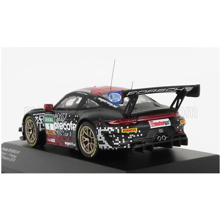 IXO MODELS PORSCHE 911 991-2 GT3-R TEAM PRECOTE HERBERTH MOTORSPORT N 1 ADAC GT MASTERS 2019 R.RENAUER - T.PREINING - BLACK 1/43