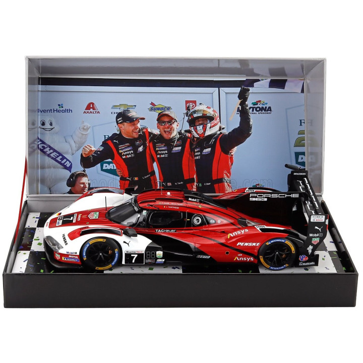 IXO MODELS PORSCHE 963 9RD 4.6L TURBO V8 TEAM PORSCHE PENSKE MOTORSPORT N 7 WINNER IMSA 24h DAYTONA 2025 FELIPE NASR - NICK