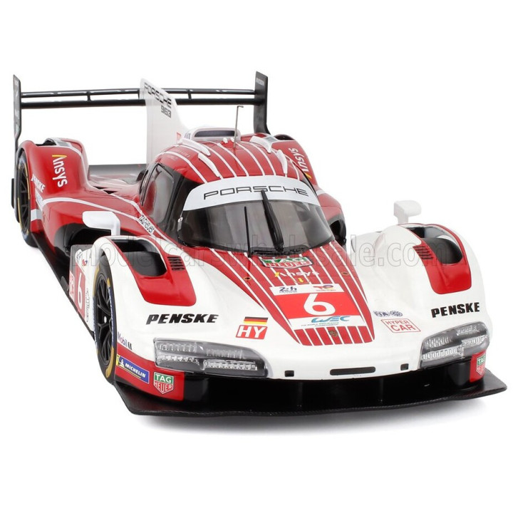 IXO MODELS PORSCHE 963 9RD 4.6L TURBO V8 TEAM PORSCHE PENSKE MOTORSPORT N 6 2nd 24h LE MANS 2025 MATT CAMPBELL - KEVIN ESTRE