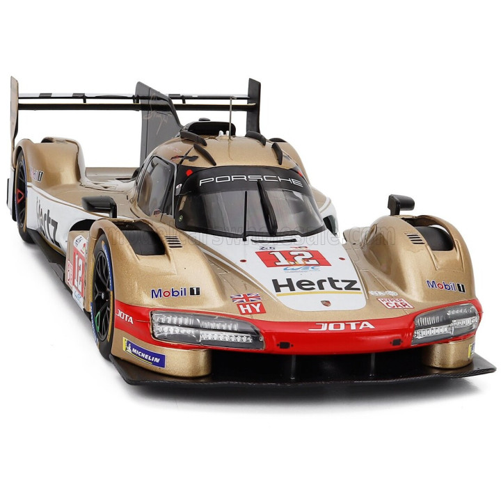 IXO MODELS PORSCHE 963 9RD 4.6L TURBO V8 TEAM HERTZ JOTA N 12 24h LE MANS 2024 WILL STEVENS - NORMAN NATO - CALLUM ILOTT