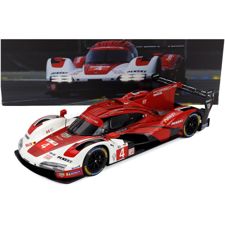 IXO MODELS PORSCHE 963 9RD 4.6L TURBO V8 TEAM PORSCHE PENSKE MOTORSPORT N 4 24h LE MANS 2025 FELIPE NASR - NICK TANDY - PASCAL
