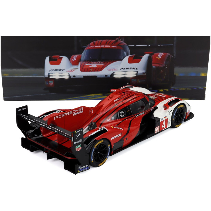 IXO MODELS PORSCHE 963 9RD 4.6L TURBO V8 TEAM PORSCHE PENSKE MOTORSPORT N 4 24h LE MANS 2025 FELIPE NASR - NICK TANDY - PASCAL