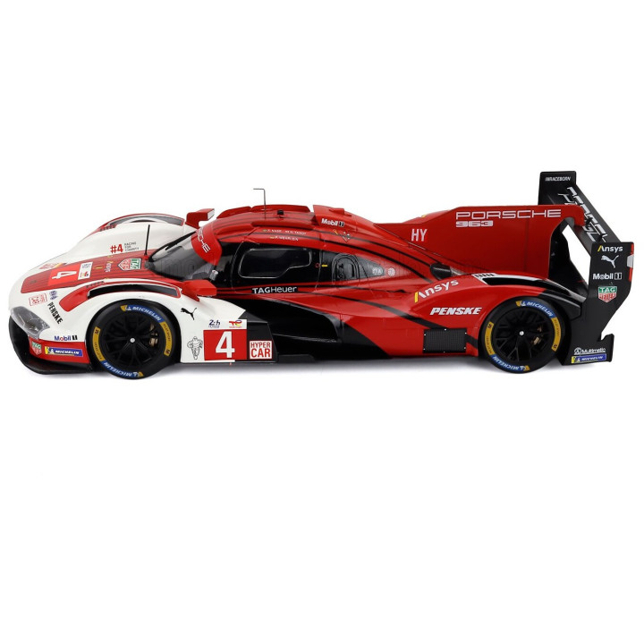 IXO MODELS PORSCHE 963 9RD 4.6L TURBO V8 TEAM PORSCHE PENSKE MOTORSPORT N 4 24h LE MANS 2025 FELIPE NASR - NICK TANDY - PASCAL