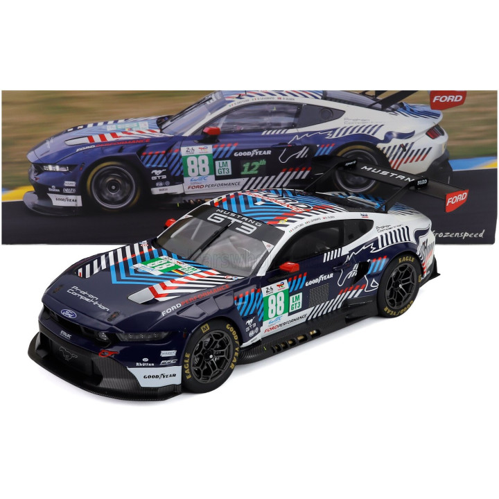IXO MODELS FORD USA MUSTANG GT3 5.4L V8 TEAM PROTON COMPETITION N 88 24h LE MANS 2025 STEFANO GATTUSO - GIAMMARCO LEVORATO