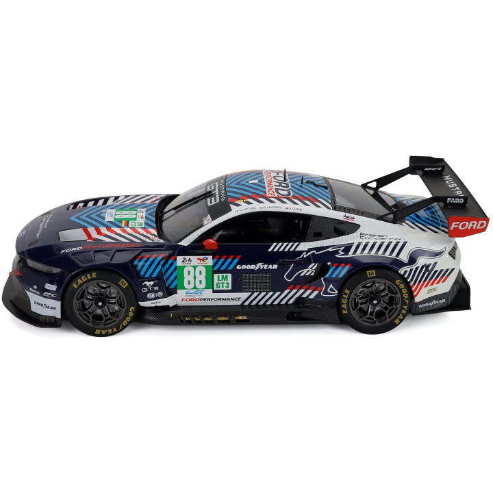 IXO MODELS FORD USA MUSTANG GT3 5.4L V8 TEAM PROTON COMPETITION N 88 24h LE MANS 2025 STEFANO GATTUSO - GIAMMARCO LEVORATO