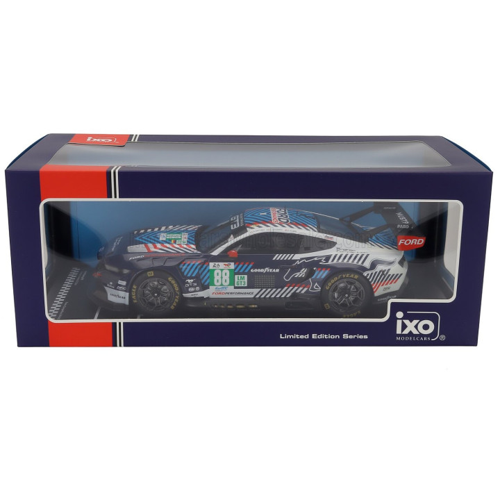IXO MODELS FORD USA MUSTANG GT3 5.4L V8 TEAM PROTON COMPETITION N 88 24h LE MANS 2025 STEFANO GATTUSO - GIAMMARCO LEVORATO