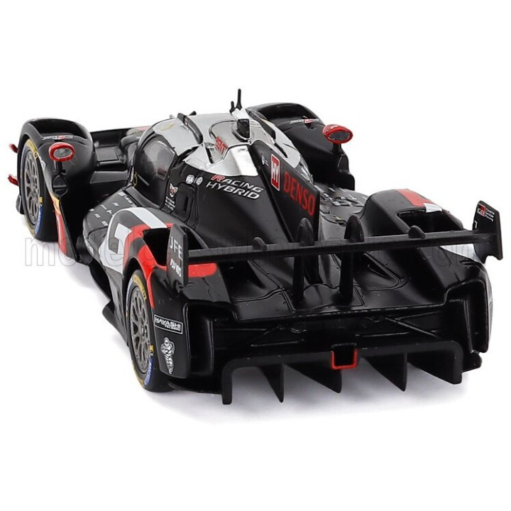 IXO MODELS TOYOTA GR010 HYBRID TEAM GR RACING N 7 6h SPA 2025 SEBASTIAN BUEMI - BRENDON HARTLEY - RYO HIRAKAWA - BLACK 1/43