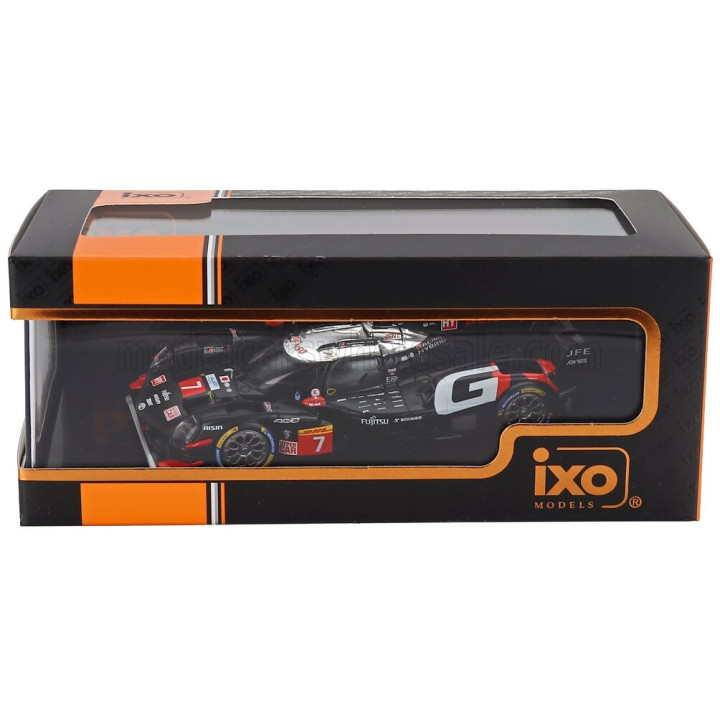 IXO MODELS TOYOTA GR010 HYBRID TEAM GR RACING N 7 6h SPA 2025 SEBASTIAN BUEMI - BRENDON HARTLEY - RYO HIRAKAWA - BLACK 1/43
