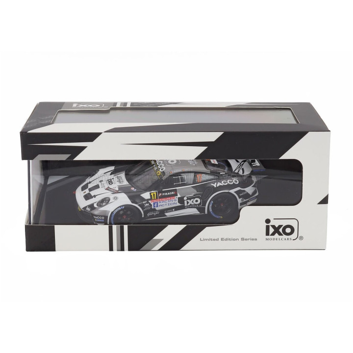 IXO MODELS PORSCHE 911 992 RALLY GT TEAM ECURIE ESBAYE N 17 RALLY DE WALLONIE 2025 CEDRIC DE CECCO - JEROME HUMBLET - WHITE