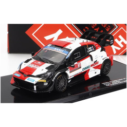 IXO MODELS TOYOTA YARIS GR RALLY1 TEAM TOYOTA GAZOO RACING WRT N 1 2nd RALLY MONTECARLO 2022 SEBASTIAN OGIER - BENJAMIN VEILLAS