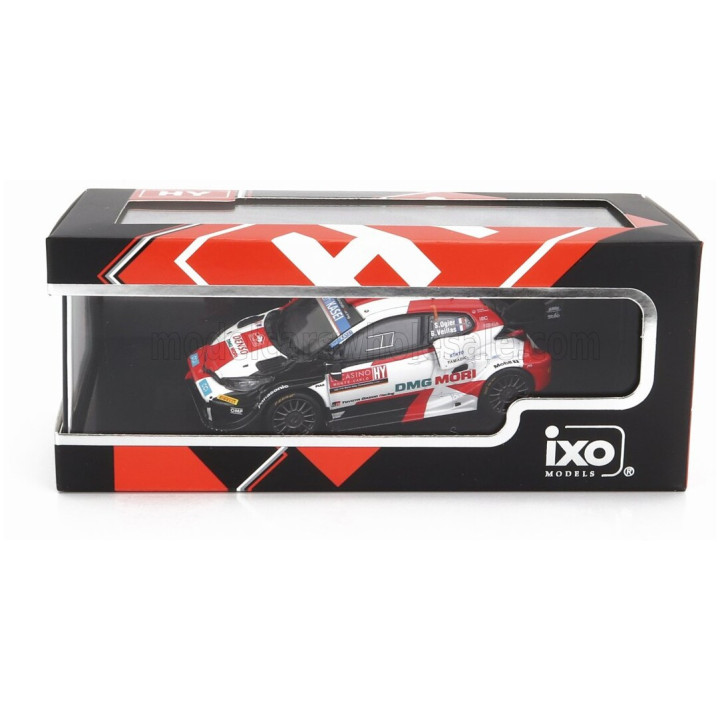 IXO MODELS TOYOTA YARIS GR RALLY1 TEAM TOYOTA GAZOO RACING WRT N 1 2nd RALLY MONTECARLO 2022 SEBASTIAN OGIER - BENJAMIN VEILLAS