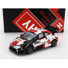 IXO MODELS TOYOTA YARIS GR RALLY1 TEAM TOYOTA GAZOO RACING WRT N 1 4th RALLY SAFARI KENYA 2022 SEBASTIAN OGIER - BENJAMIN