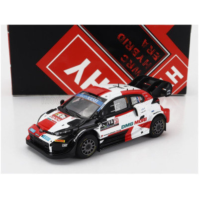 IXO MODELS TOYOTA YARIS GR RALLY1 TEAM TOYOTA GAZOO RACING WRT N 1 4th RALLY SAFARI KENYA 2022 SEBASTIAN OGIER - BENJAMIN