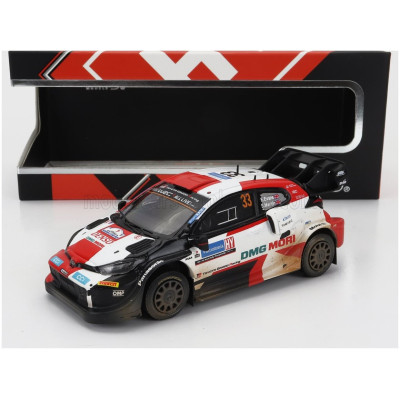 IXO MODELS TOYOTA YARIS GR RALLY1 TEAM TOYOTA GAZOO RACING WRT N 33 4th RALLY ESTLAND DIRTY VERSION 2022 ELFYN EVANS - SCOTT