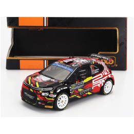 IXO MODELS CITROEN C3 RALLY2 N 22 RALLY MONTECARLO 2023 S.LEFEBVRE - A.MALFOY - RED BLACK WHITE 1/43