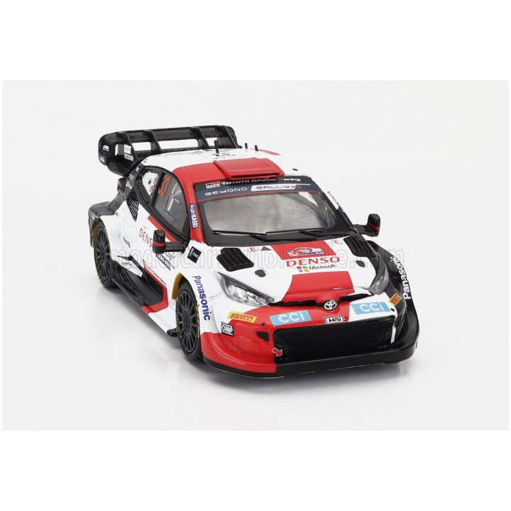 IXO MODELS TOYOTA YARIS GR HYBRID RALLY1 TEAM TOYOTA GAZOO RACING WRT N 33 7th RALLY CROATIA 2023 ELFYN EVANS - SCOTT MARTIN