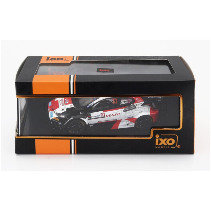 IXO MODELS TOYOTA YARIS GR HYBRID RALLY1 TEAM TOYOTA GAZOO RACING WRT N 33 7th RALLY CROATIA 2023 ELFYN EVANS - SCOTT MARTIN