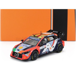 IXO MODELS HYUNDAI i20 N RALLY1 TEAM SHELL MOBIS WRT N 11 3rd RALLY CROATIA 2024 THIERRY NEUVILLE - MARTIJN WYDAEGHE - VARIOUS