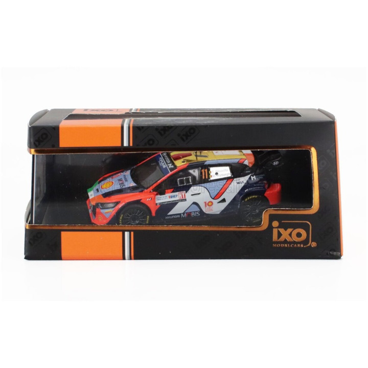 IXO MODELS HYUNDAI i20 N RALLY1 TEAM SHELL MOBIS WRT N 11 3rd RALLY CROATIA 2024 THIERRY NEUVILLE - MARTIJN WYDAEGHE - VARIOUS