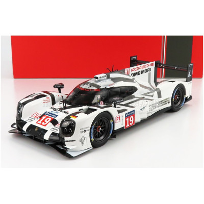 IXO MODELS PORSCHE 919 HYBRID 2.0L TURBO V4 TEAM PORSCHE N 19 WINNER 24h LE MANS 2015 EARL BAMBER - NICK TANDY - NICO