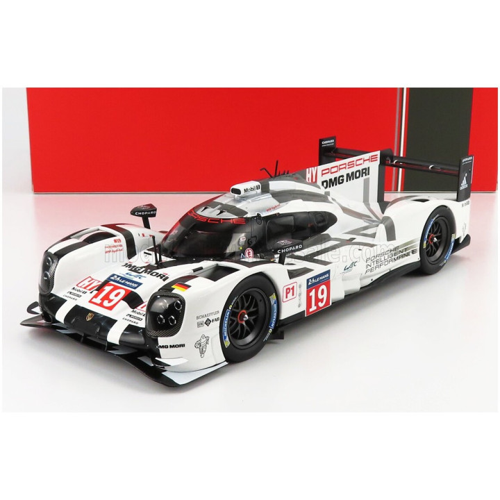 IXO MODELS PORSCHE 919 HYBRID 2.0L TURBO V4 TEAM PORSCHE N 19 WINNER 24h LE MANS 2015 EARL BAMBER - NICK TANDY - NICO