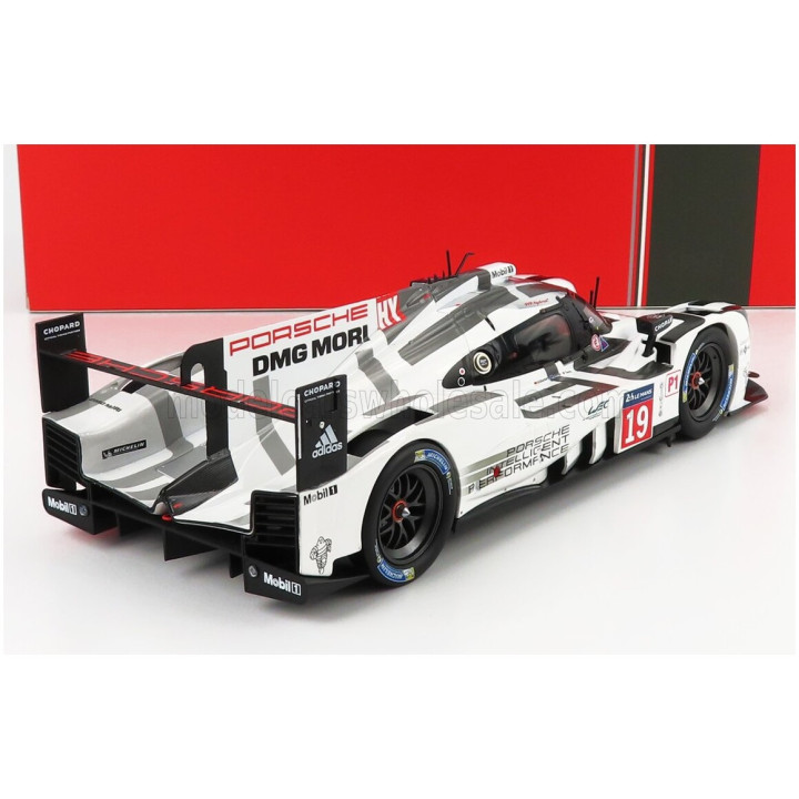 IXO MODELS PORSCHE 919 HYBRID 2.0L TURBO V4 TEAM PORSCHE N 19 WINNER 24h LE MANS 2015 EARL BAMBER - NICK TANDY - NICO