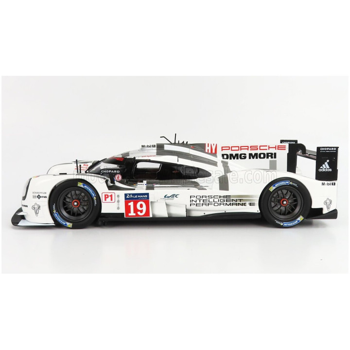 IXO MODELS PORSCHE 919 HYBRID 2.0L TURBO V4 TEAM PORSCHE N 19 WINNER 24h LE MANS 2015 EARL BAMBER - NICK TANDY - NICO