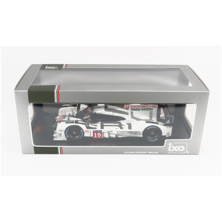 IXO MODELS PORSCHE 919 HYBRID 2.0L TURBO V4 TEAM PORSCHE N 19 WINNER 24h LE MANS 2015 EARL BAMBER - NICK TANDY - NICO