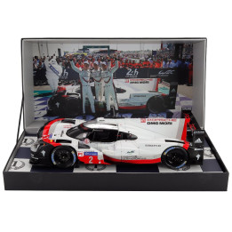 IXO MODELS PORSCHE 919 HYBRID 2.0L TURBO V4 TEAM PORSCHE N 2 WINNER 24h LE MANS 2017 TIMO BERNHARD - EARL BAMBER - BRENDON