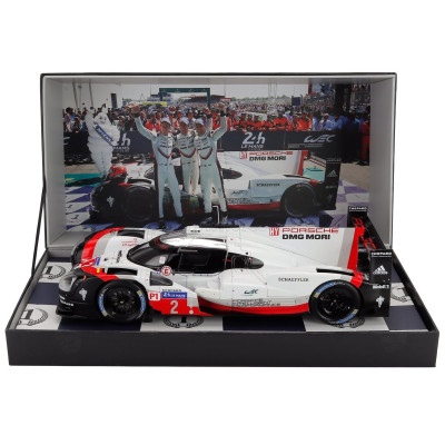 IXO MODELS PORSCHE 919 HYBRID 2.0L TURBO V4 TEAM PORSCHE N 2 WINNER 24h LE MANS 2017 TIMO BERNHARD - EARL BAMBER - BRENDON