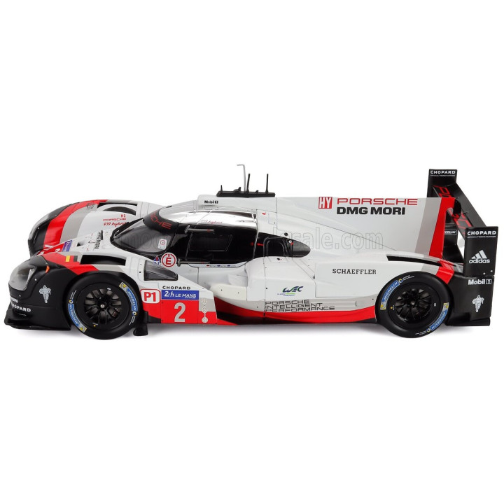 IXO MODELS PORSCHE 919 HYBRID 2.0L TURBO V4 TEAM PORSCHE N 2 WINNER 24h LE MANS 2017 TIMO BERNHARD - EARL BAMBER - BRENDON
