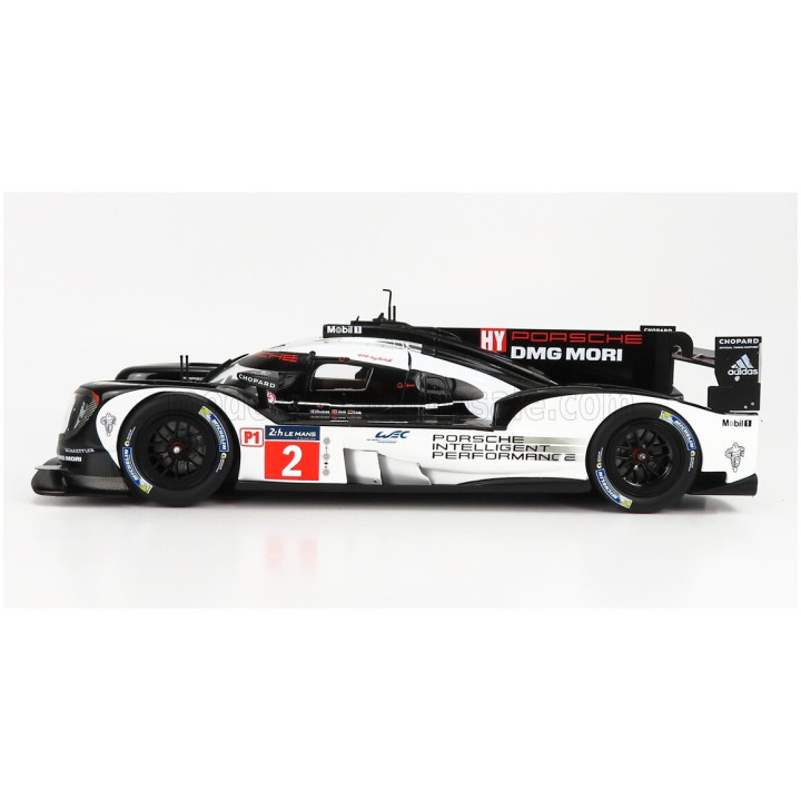 IXO MODELS PORSCHE 919 HYBRID 2.0L TURBO TEAM PORSCHE N 2 WINNER 24h LE MANS 2016 ROMAIN DUMAS - NEEL JANI - MARC LIEB - BLACK