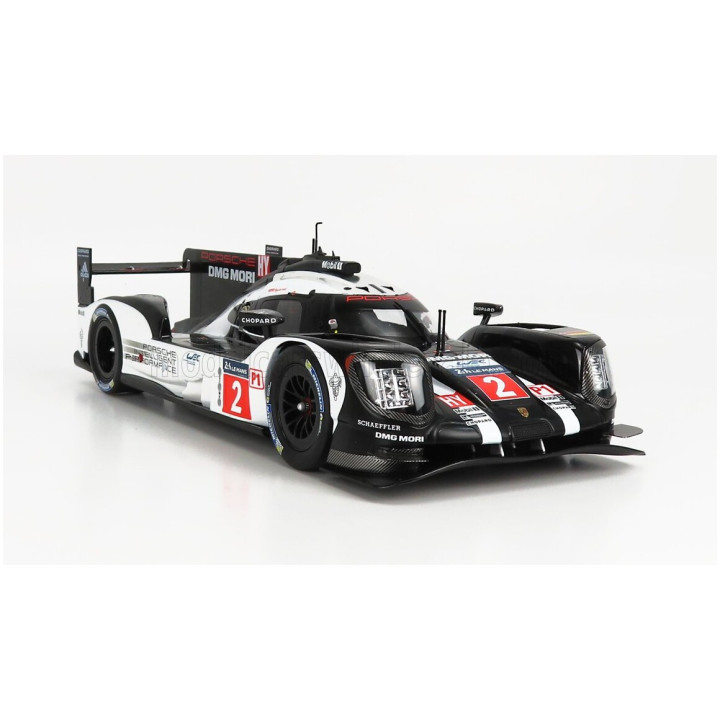 IXO MODELS PORSCHE 919 HYBRID 2.0L TURBO TEAM PORSCHE N 2 WINNER 24h LE MANS 2016 ROMAIN DUMAS - NEEL JANI - MARC LIEB - BLACK