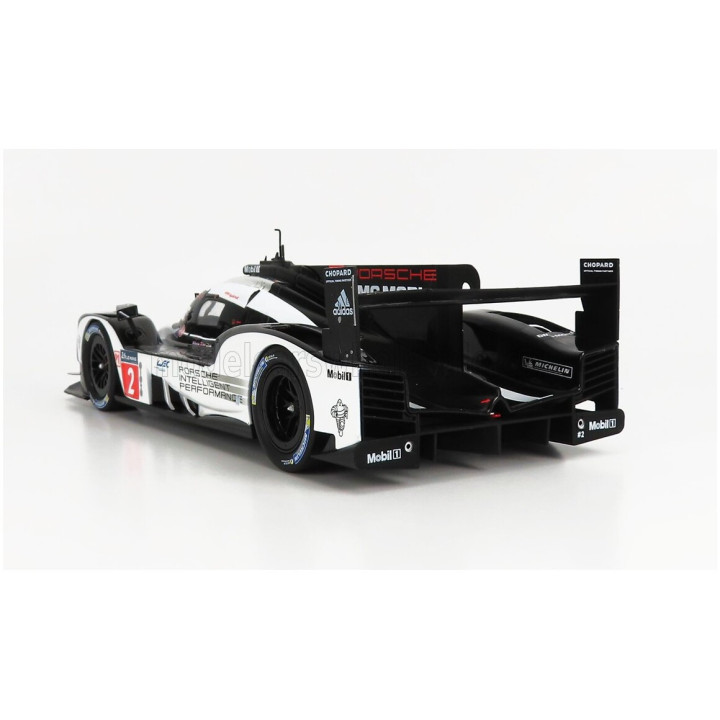 IXO MODELS PORSCHE 919 HYBRID 2.0L TURBO TEAM PORSCHE N 2 WINNER 24h LE MANS 2016 ROMAIN DUMAS - NEEL JANI - MARC LIEB - BLACK