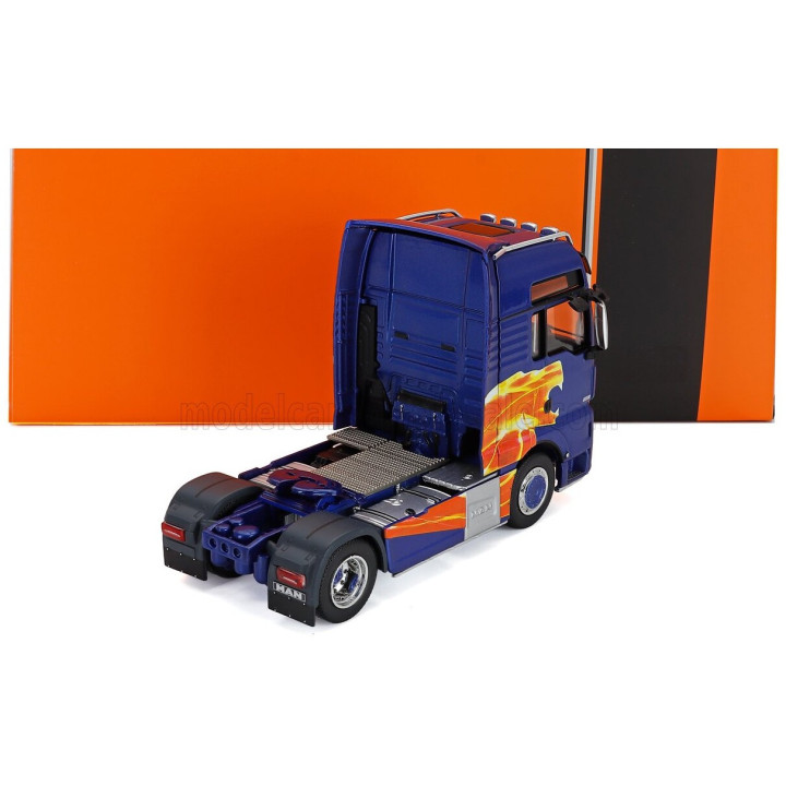IXO MODELS MAN TGX XXL TRACTOR TRUCK 2-ASSI 2020 - BLUE 1/43