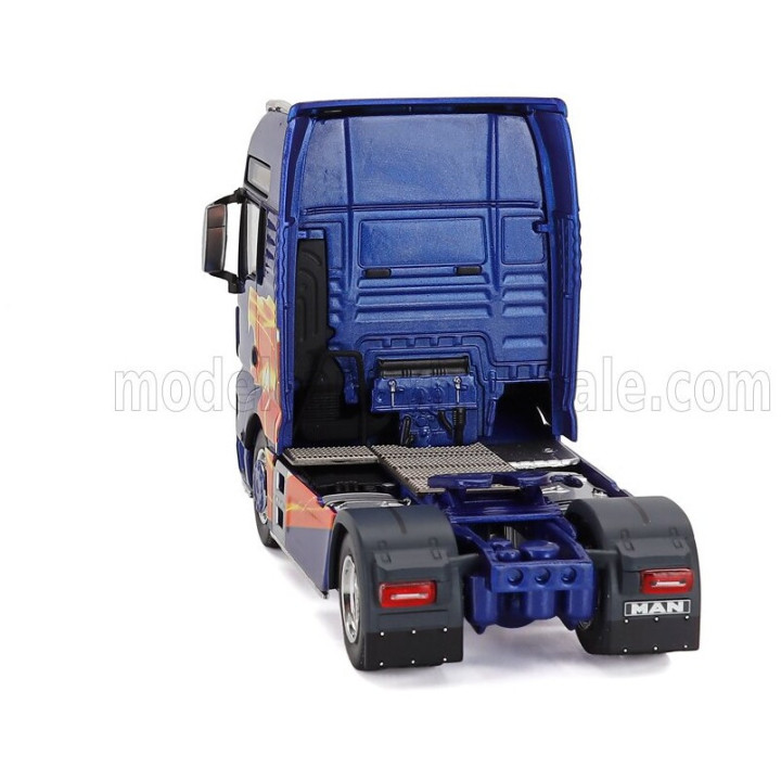 IXO MODELS MAN TGX XXL TRACTOR TRUCK 2-ASSI 2020 - BLUE 1/43