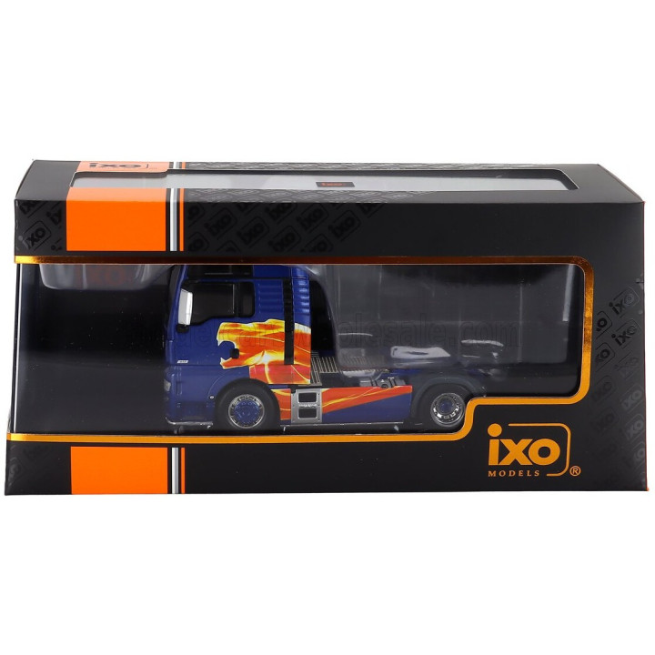 IXO MODELS MAN TGX XXL TRACTOR TRUCK 2-ASSI 2020 - BLUE 1/43