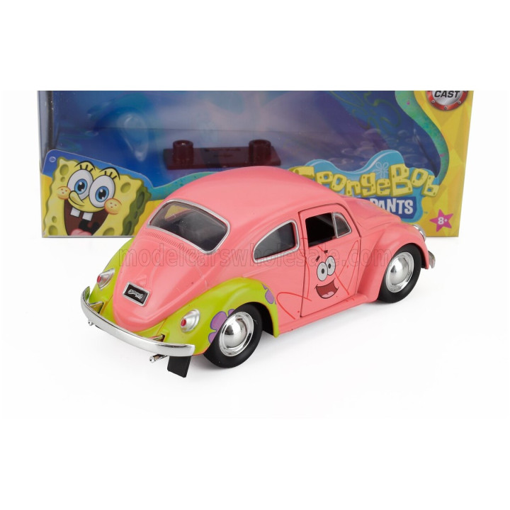 JADA VOLKSWAGEN BEETLE SPONGEBOB SQUAREPANTS 1959 - PINK 1/32