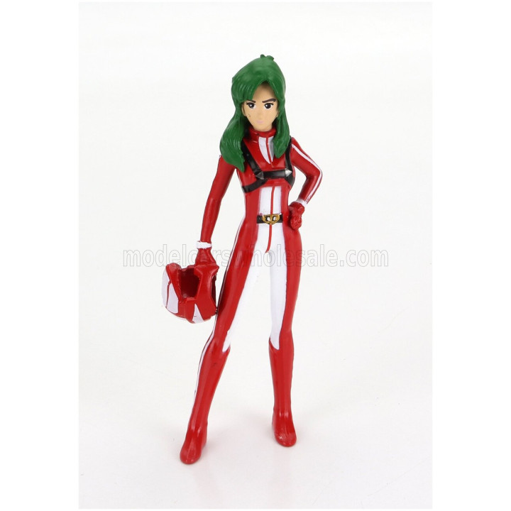 JADA TOYOTA SUPRA WITH MIRIYA STERLING FIGURE ROBOTECH 2020 - RED WHITE 1/24
